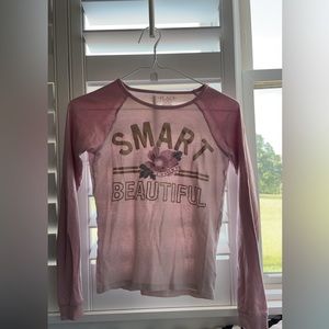 Children’s place size 14 smart and beautiful pajama shirt